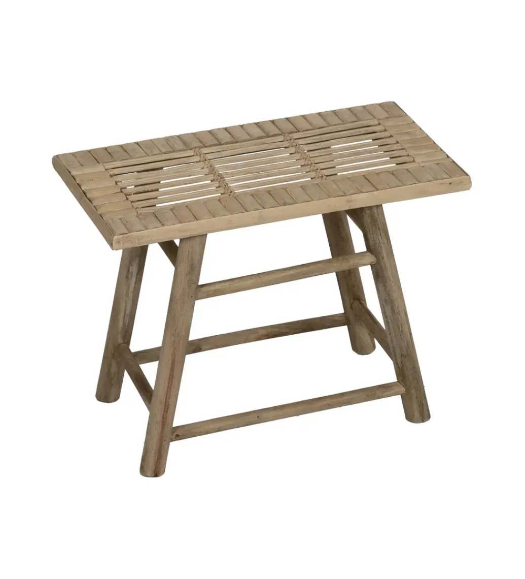 Zestaw stolików BAMBÚ 60 cm 42 cm bambus*Zona-Design Best