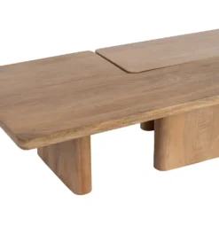 Zestaw 2 stolików kawowych ASANA 120 cm drewno mango*Zona-Design Sale