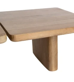 Zestaw 2 stolików kawowych ASANA 120 cm drewno mango*Zona-Design Sale