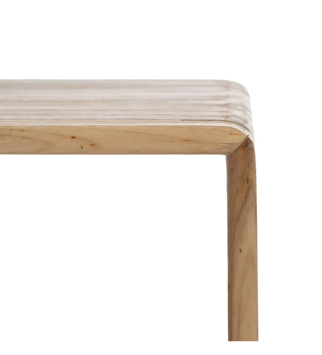 Zestaw 3 stolików kawowych BELLAMONTE 65 cm 55 cm 35 cm naturalnych*Zona-Design