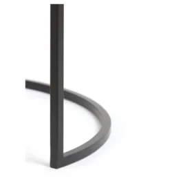 Zestaw 2 stolików kawowych DUARTE 65 cm 75 cm czarne*L&L Clearance