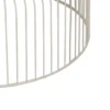 Zestaw 2 stolików kawowych FUKAO 65 cm 53 cm kremowe*Zona-Design Sale