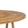 Zestaw 2 stolików kawowych MEGORY 60 cm 39 cm ratan*Zona-Design New