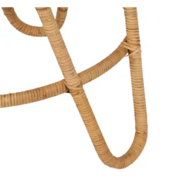 Zestaw 2 stolików kawowych MEGORY 60 cm 39 cm ratan*Zona-Design New