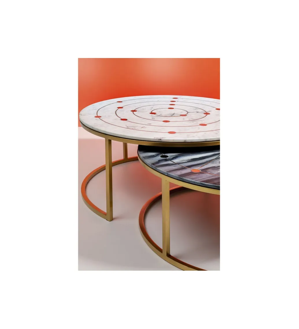 Zestaw 2 stolików kawowych MYSTIC 80 cm 91 cm*KARE Clearance
