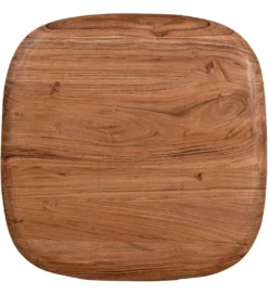 Zestaw 2 stolików kawowych PIMKO 50 cm 40 cm drewno akacja*Exclusivas Clearance