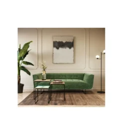 Zestaw 3 stolików kawowych RAY SQUARE 37 cm 43 cm 48 cm*KARE Online
