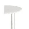 Zestaw 2 stolików kawowych SADAR 50 cm 52 cm białe*L&L New