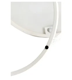 Zestaw 2 stolików kawowych SADAR 50 cm 52 cm białe*L&L New