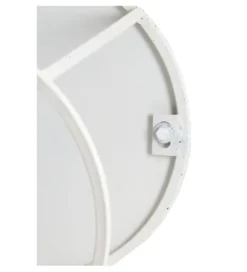Zestaw 2 stolików kawowych SADAR 50 cm 52 cm białe*L&L New