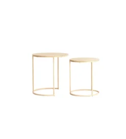 Zestaw 2 stolików kawowych SADAR 50 cm 52 cm*L&L